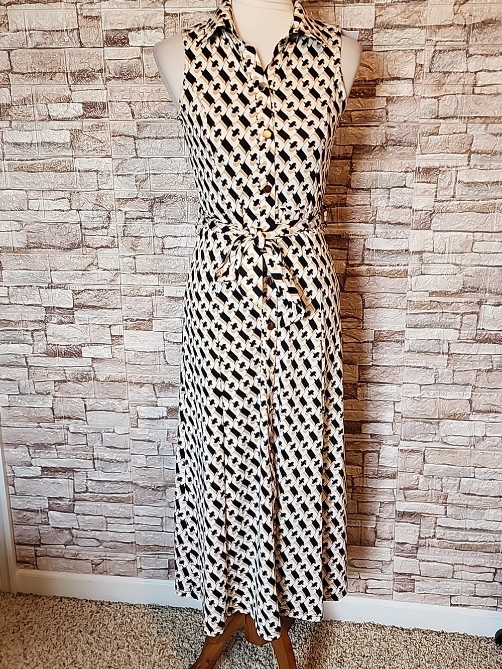 By Swan Paris Brand New “Patterned Dress”